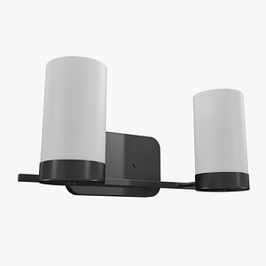 Elevate 2-Light Bath Vanity Wall Light 3D