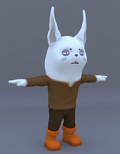 flash bunny 3d lwo