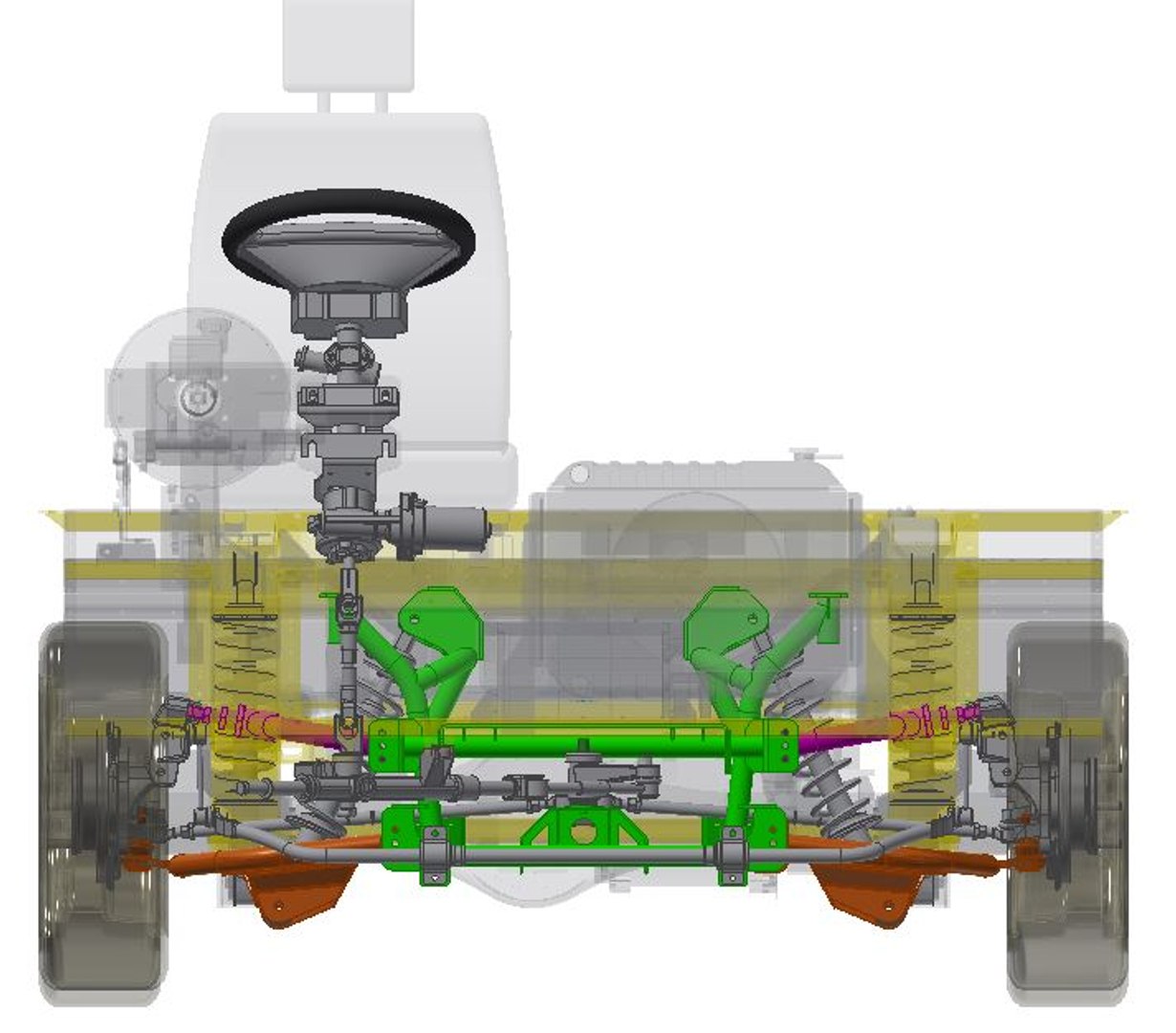 3D Chassis Electric Minivan - TurboSquid 2083582