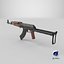 Ametralladora ligera 10 Madera Todas las texturas PBR Unity UE