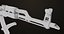 Ametralladora ligera 10 Madera Todas las texturas PBR Unity UE