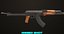 Ametralladora ligera 10 Madera Todas las texturas PBR Unity UE