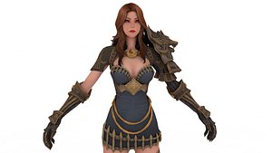 3D Girl Models
