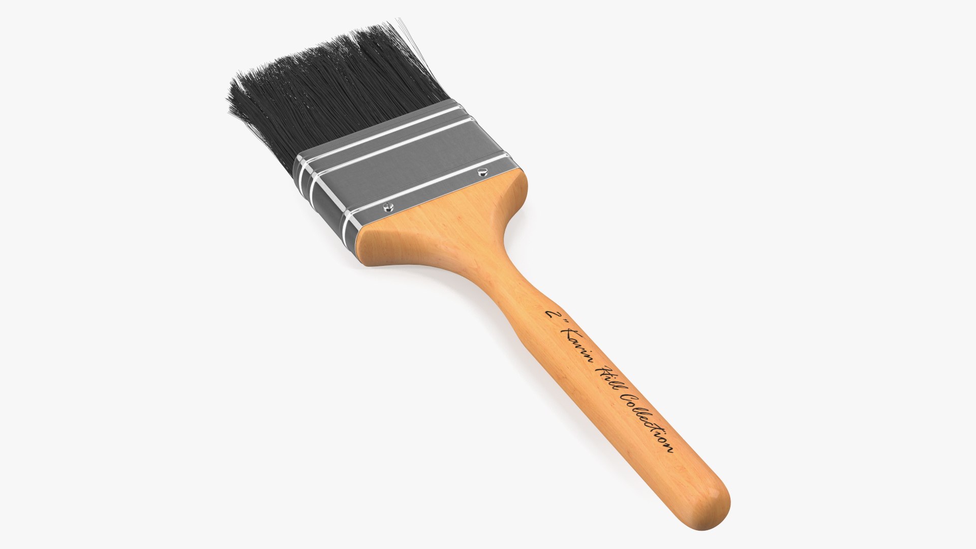 Professional Paint Brush 3D model preview