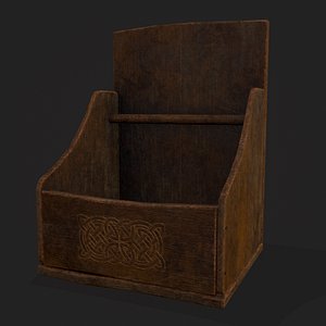 Wooden Dishes Basket