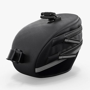 3D Topeak Bicycle Saddle Bag Black model