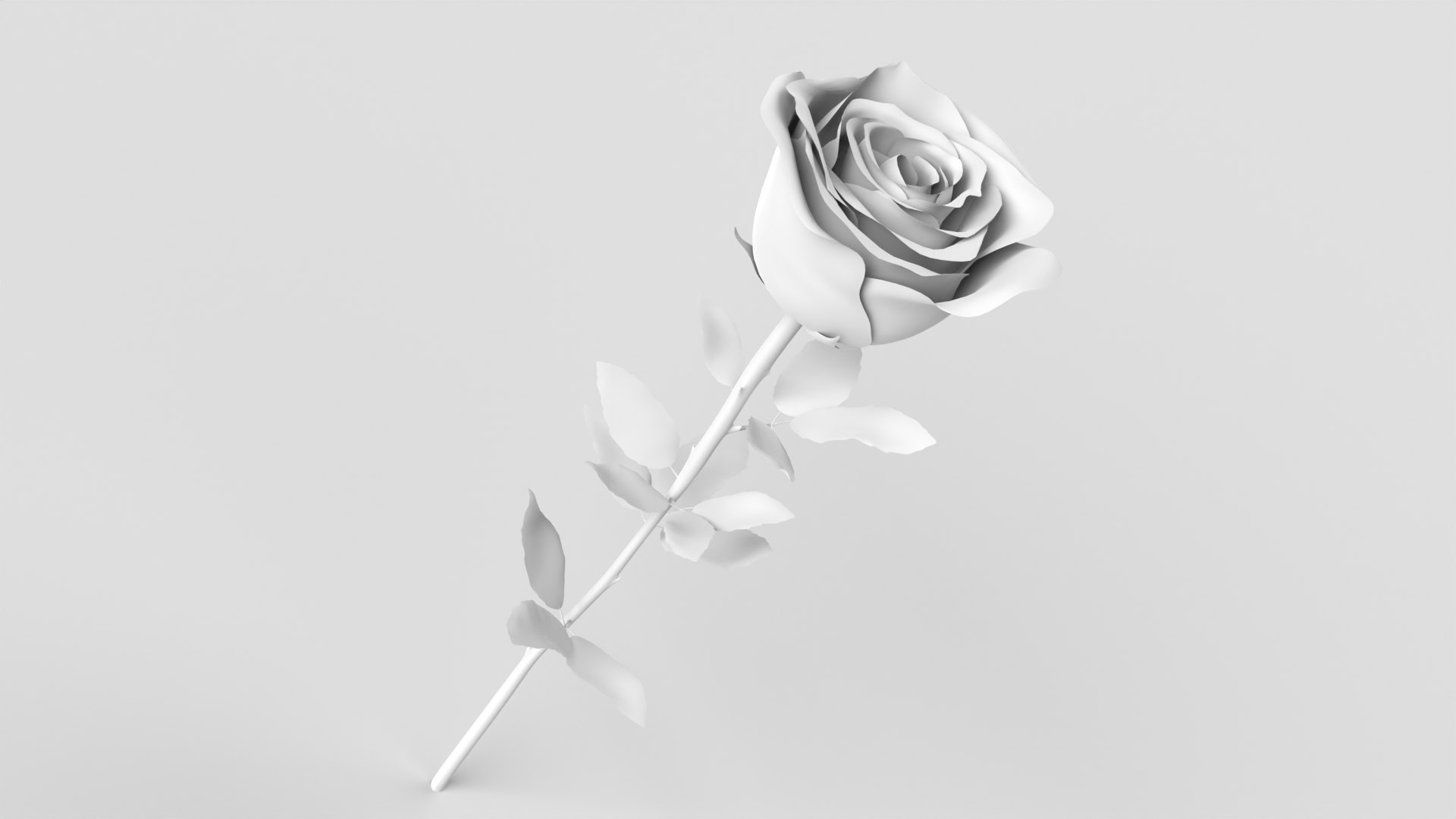Rose 3 3D Model - TurboSquid 2133467