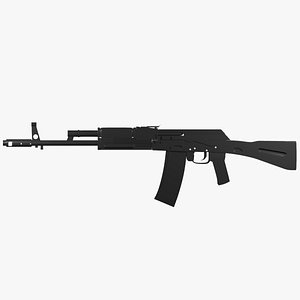 AK-101 weapon 3D