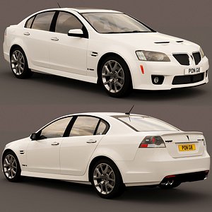 pontiac g8 GXP 2009 3D model