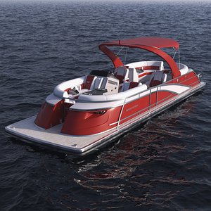 Pontoon Boat Bennington Q LINE 2024 Red
