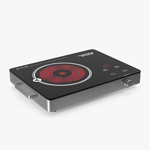 Ceramic Electric Cooker Sensor Control Switched On