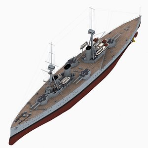 戦艦キングジョージV（WW1）クラス3Dモデル - TurboSquid 1143369