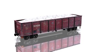 11-066 rebuilt to gondola (Ukraine)