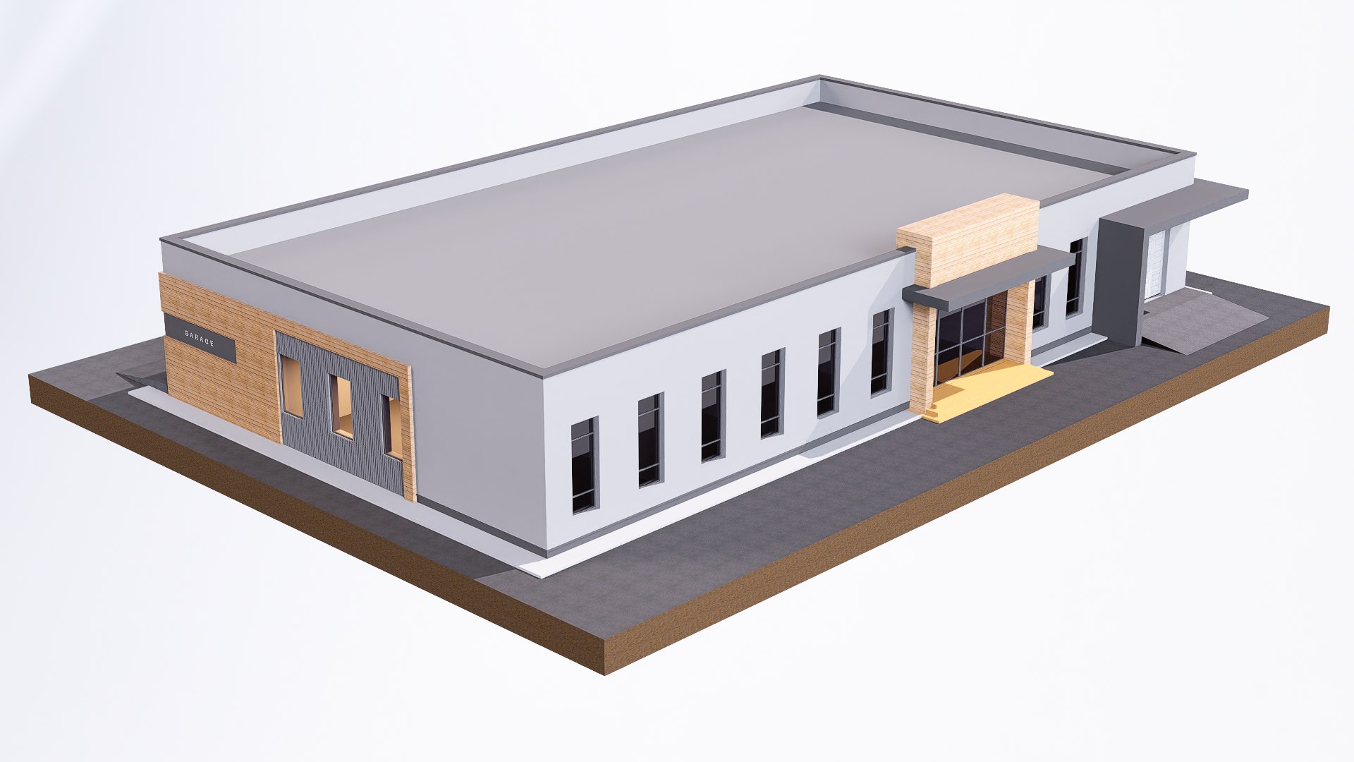 Garage Model - TurboSquid 2264685