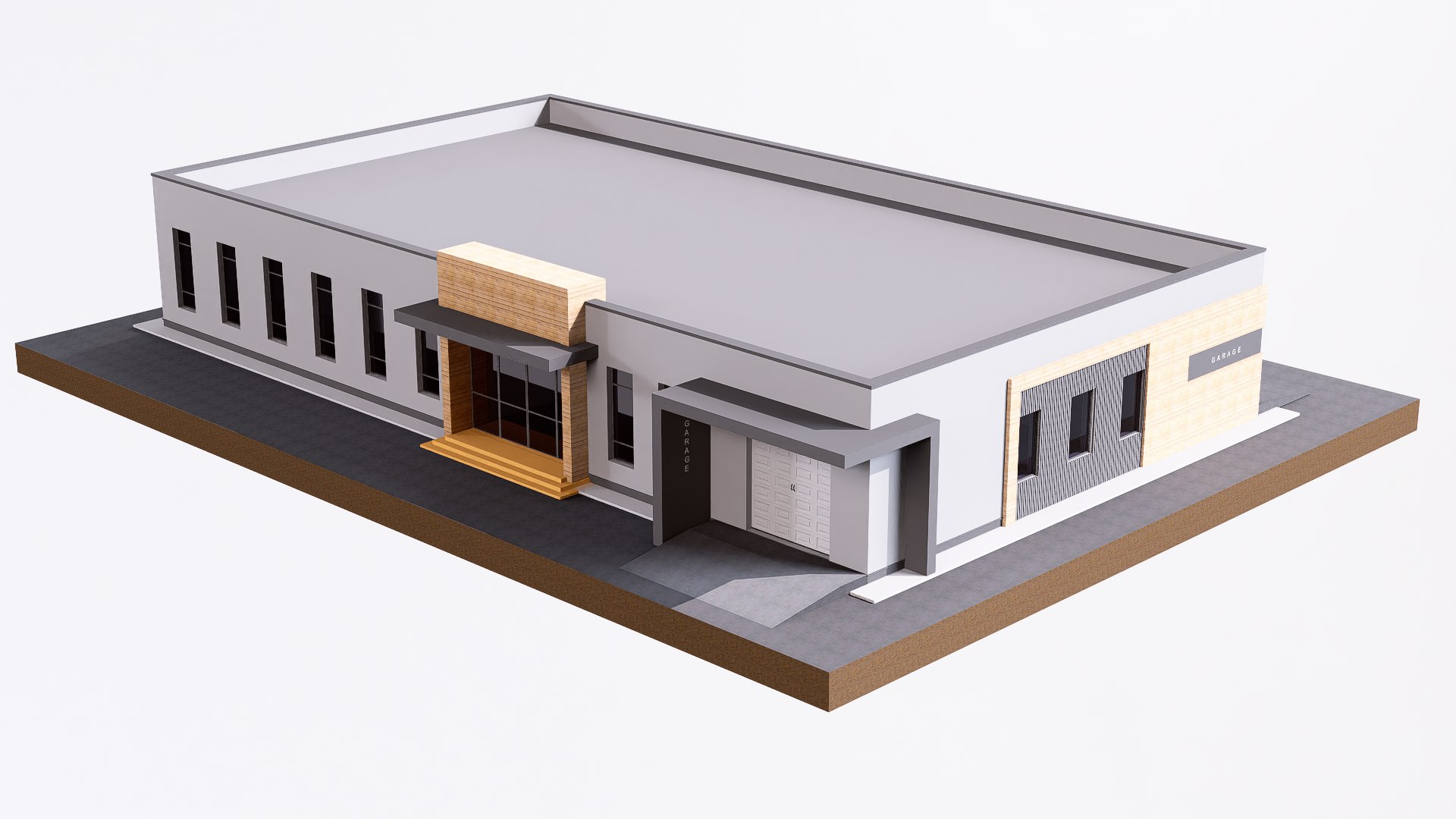 Garage Model - TurboSquid 2264685