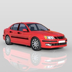 Saab 9-3 3D