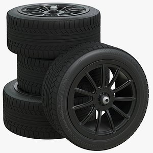 3D Tire Mc Laren 650S GT3