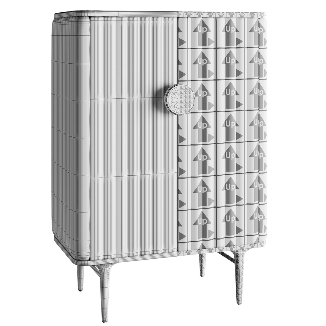 3D Anhropologie Juneau Velvet Bar Model TurboSquid 1955505