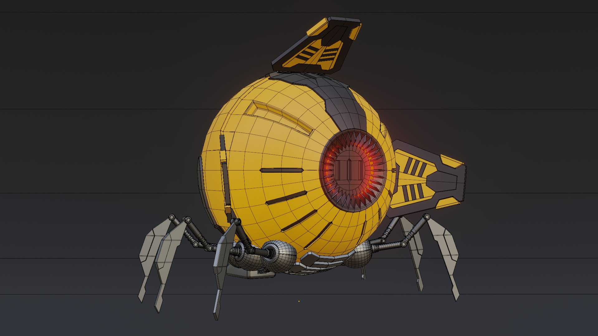 3D Spider robot https://p.turbosquid.com/ts-thumb/Vp/TnWSD0/fV/9/png/1723983529/1920x1080/fit_q87/9de697546f44b5a6b28ef2e155e3e6ad8d05a3dc/9.jpg
