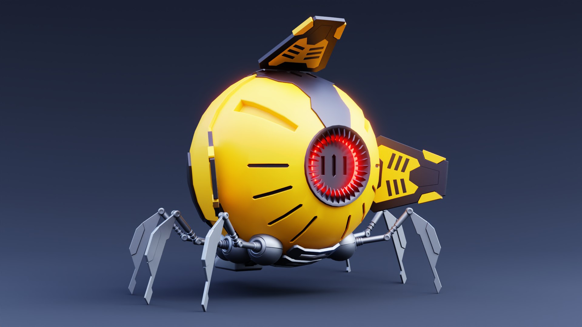 3D Spider robot https://p.turbosquid.com/ts-thumb/Vp/TnWSD0/hC/2/png/1723983376/1920x1080/fit_q87/794258c187eba4028a0a5658b098fc7ad84866f5/2.jpg