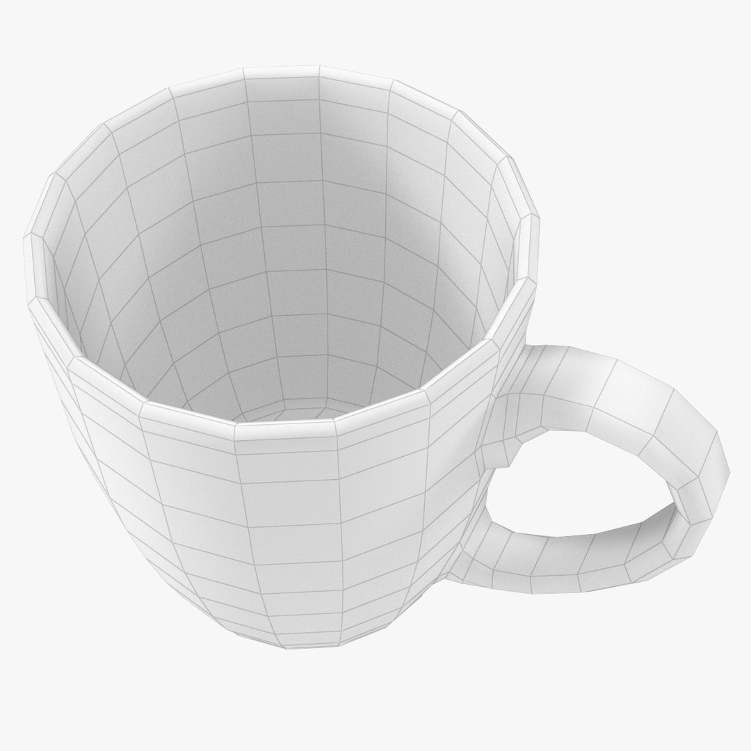 Glass Mug Obj