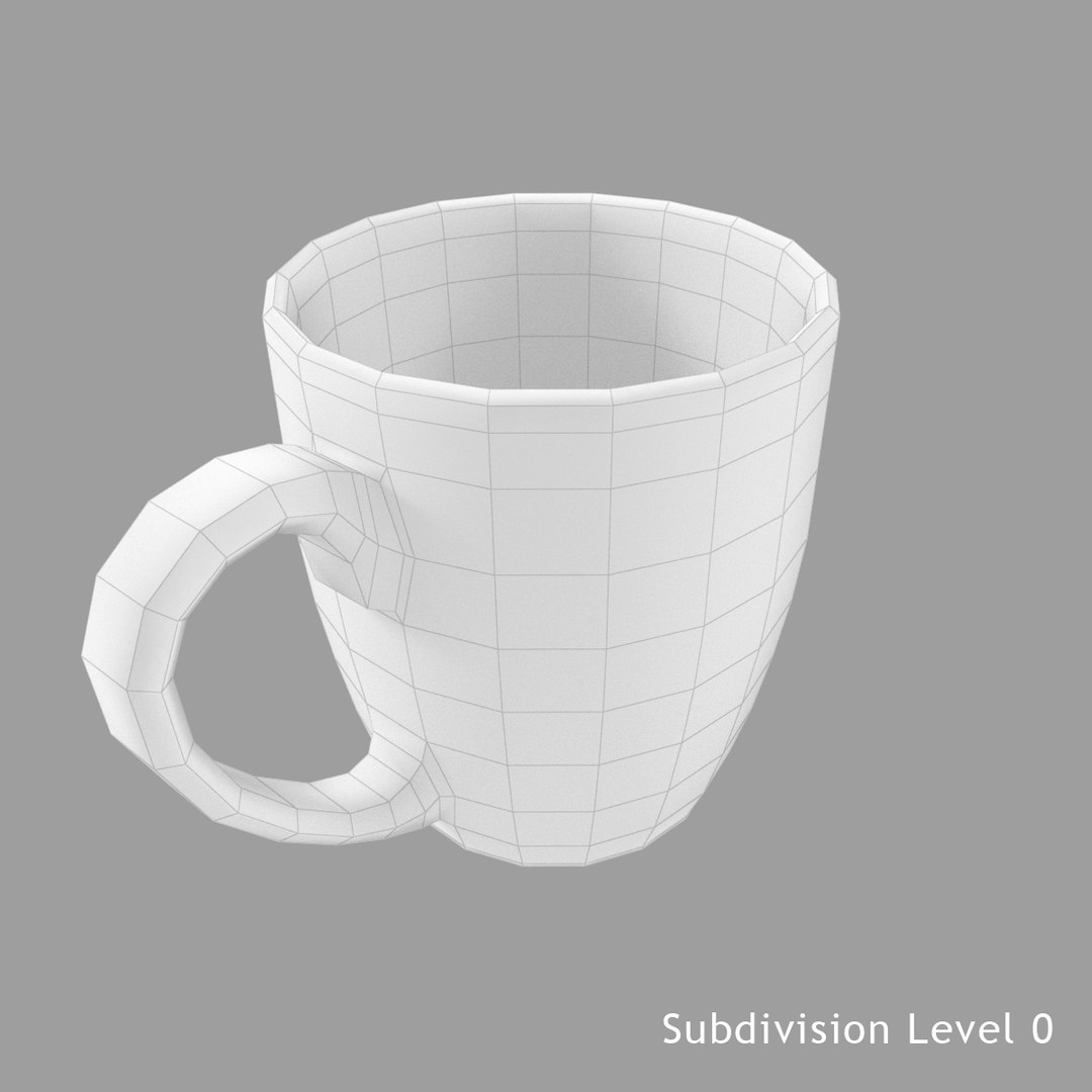 Glass Mug Obj