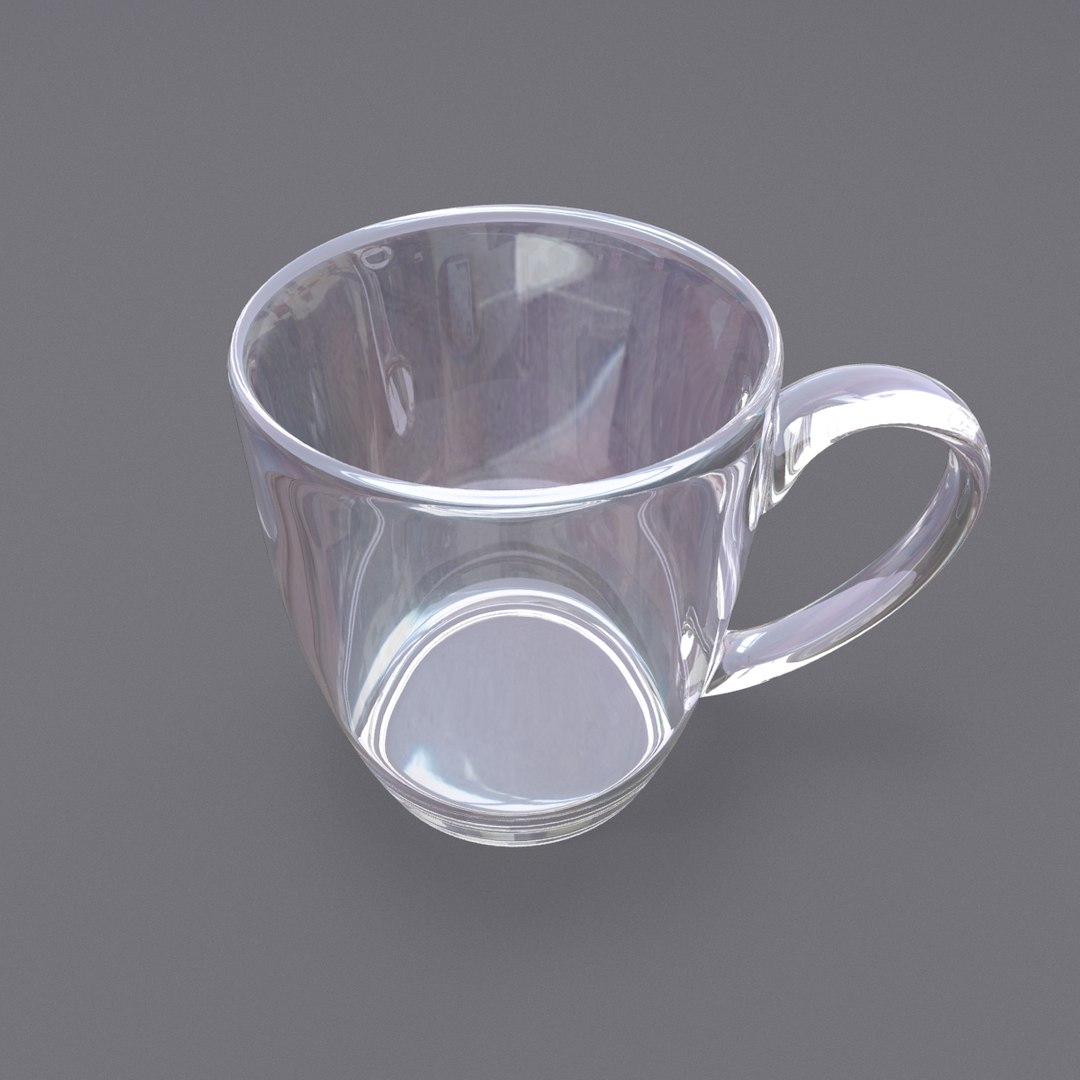 Glass Mug Obj
