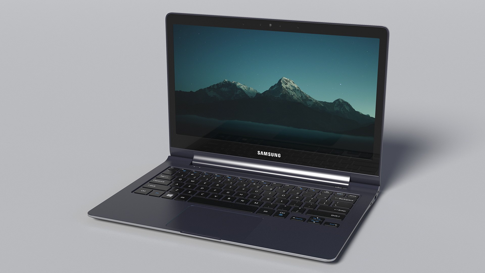 Samsung Laptop Computer ATIV Book 3D Model - TurboSquid 2221957