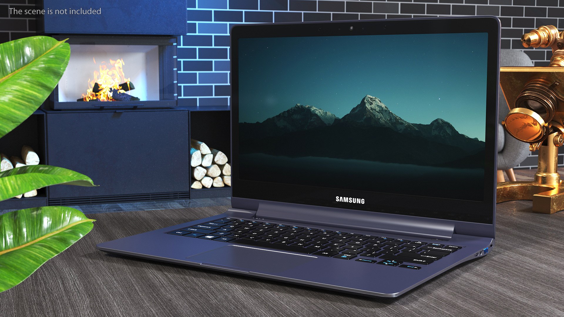 Samsung Laptop Computer ATIV Book 3D Model - TurboSquid 2221957