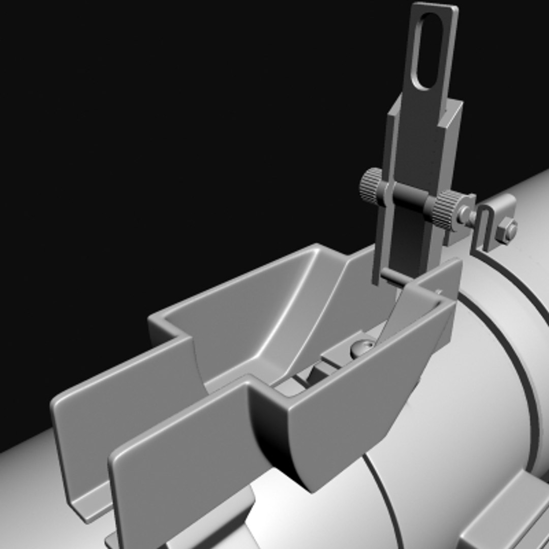 3d model rpg-7 launcher rocket