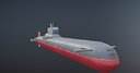 Submarine Hand-Painted