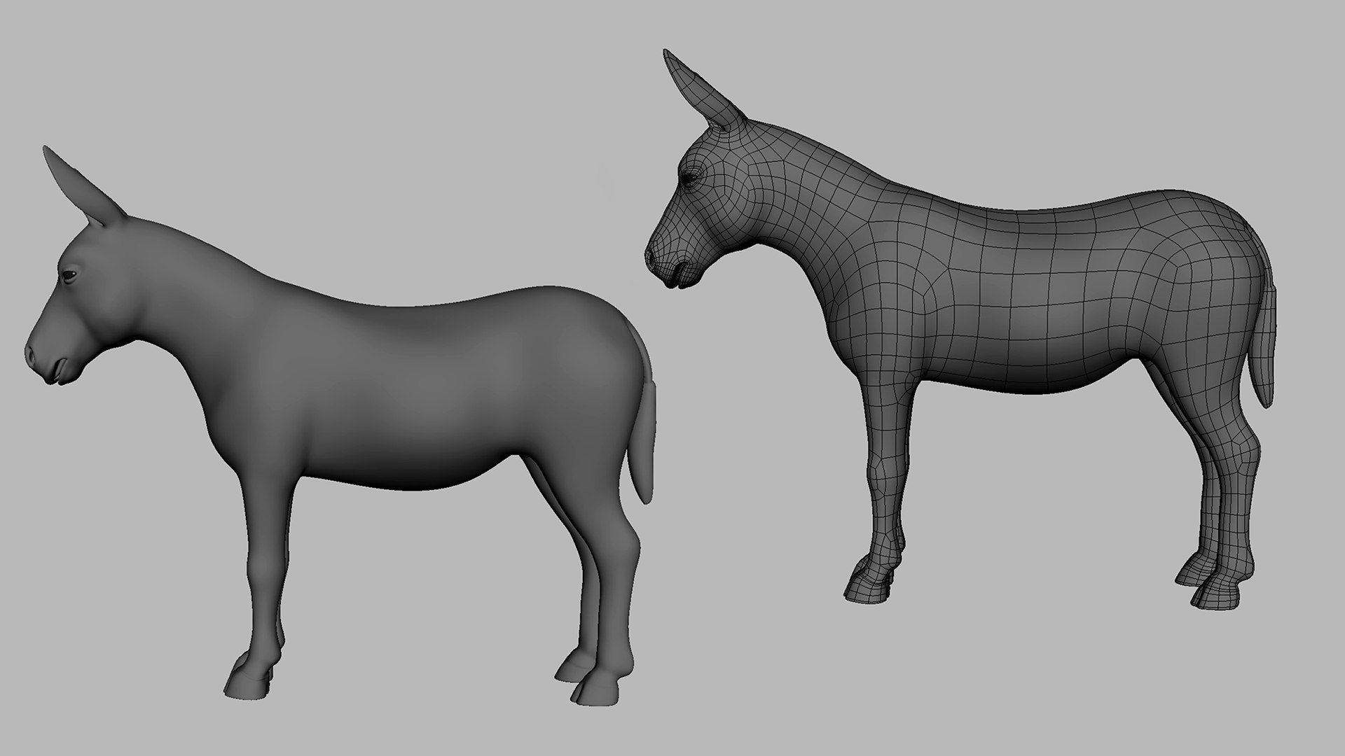 Donkey 3D - TurboSquid 2238262