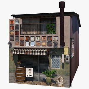Izakaya Building 3D model