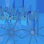 Stilisierter Low Poly Rigged Octopus Spielcharakter Low-Poly 3D-Modell
