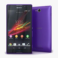 Sony Xperia C Purple