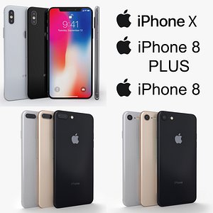 iPhone X+iPhone 8+iPhone 8 Plus