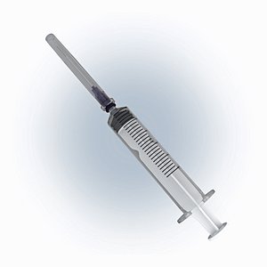 3d disposable syringe