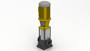 Water Centrifugal Pump 3D model