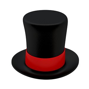 3D Magic Hat Red