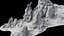 Spiky Cliff Formation - 3D PBR Model