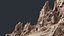 Spiky Cliff Formation - 3D PBR Model