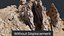 Spiky Cliff Formation - 3D PBR Model