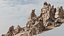 Spiky Cliff Formation - 3D PBR Model