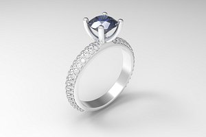 Classic Pave Ring