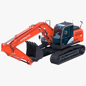 Excavator Hitachi Zaxis ZX180 LC model