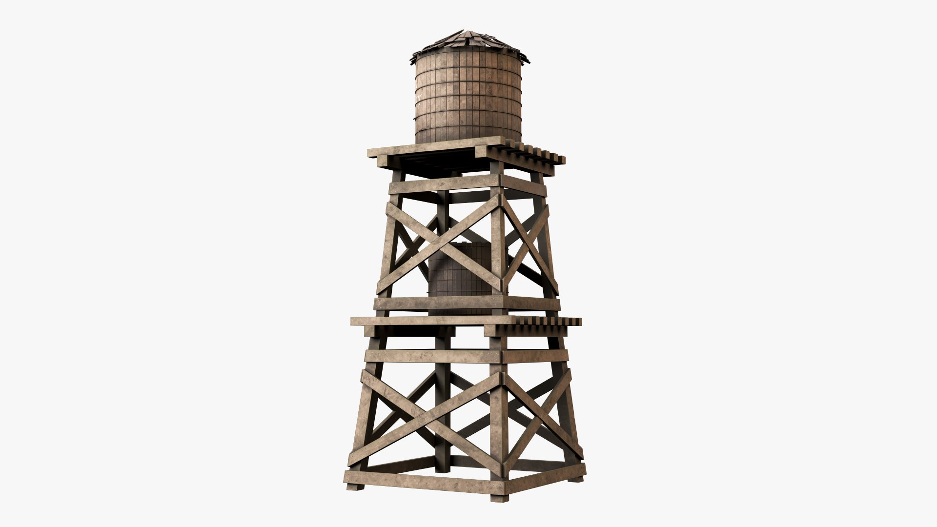 3D model Old Water Tower V3 https://p.turbosquid.com/ts-thumb/Vq/BX1KH5/Vp/oldwatertowerv3_09/jpg/1629702484/1920x1080/fit_q87/7303ffd74062b4c65e88a19afe97f02ab3b91752/oldwatertowerv3_09.jpg