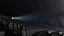 Modern High Tech Cinema Movie Theater Interior 3D model