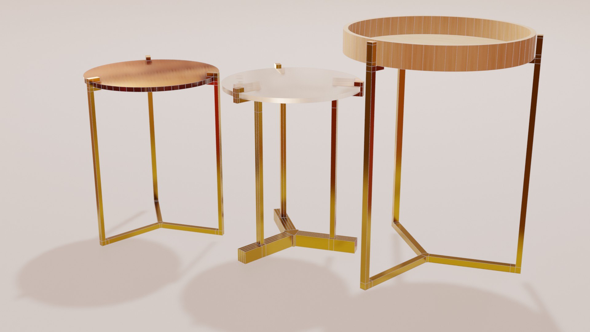 3D tables model - TurboSquid 1572749