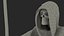 Grim Reaper Holds Out Scythe 3D model
