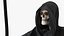 Grim Reaper Holds Out Scythe 3D model